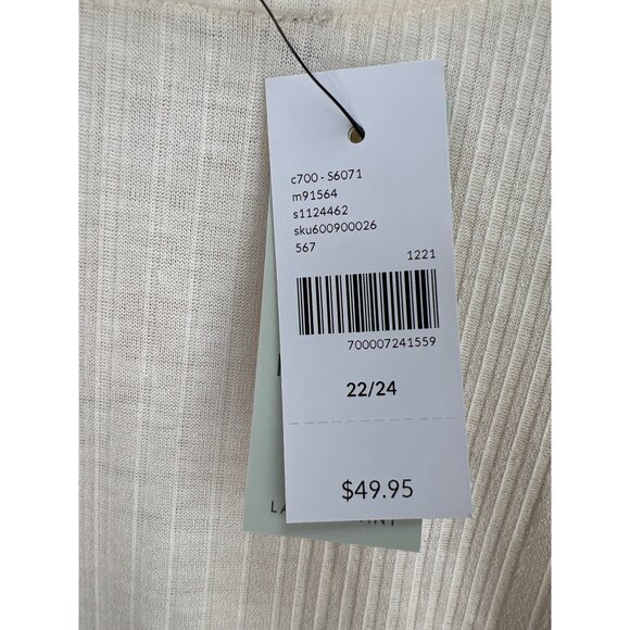 Lane Bryant Illusion Collection Wrap Top Blouse sz 22 / 24 Womens 22/24 NWT - Picture 4 of 6